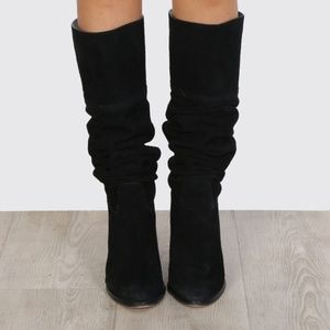 Michael Kors Regina Tall Slouchy Suede Boots